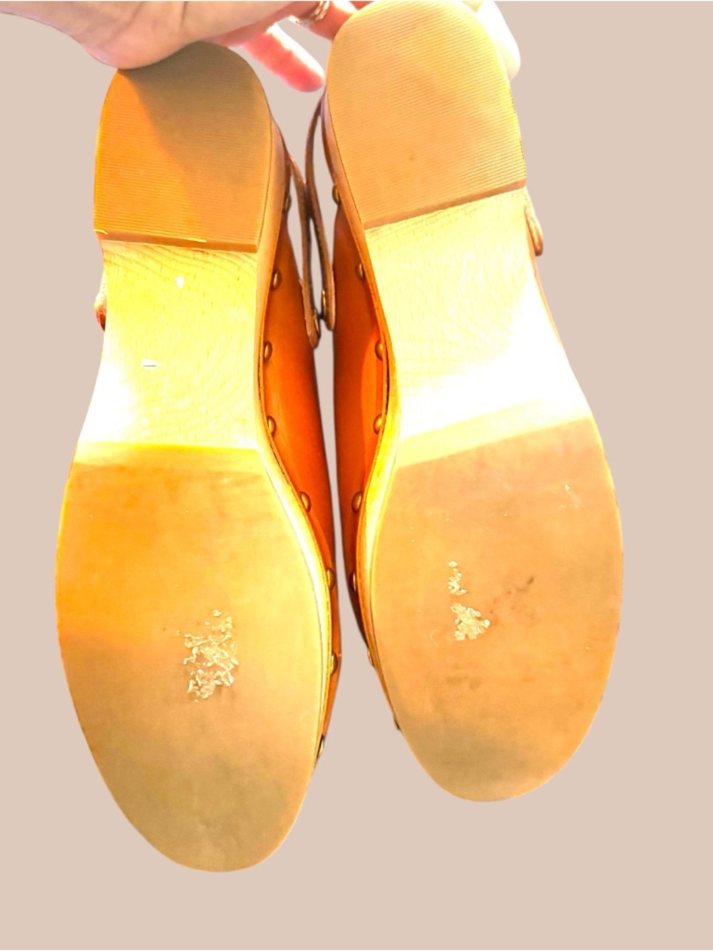 J.Crew Grace 100% Leather Convertible Clogs NewWOBox Size 9 - Picture 4 of 7
